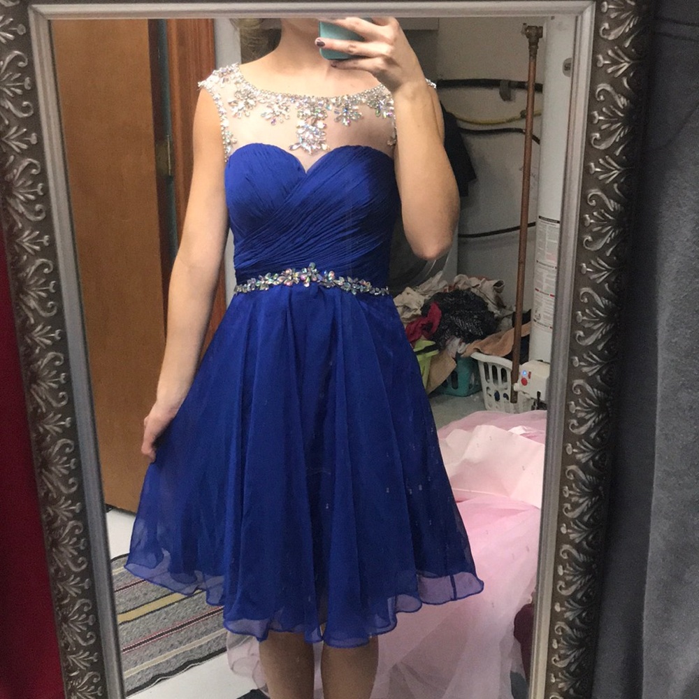 Gorgeous royal blue dress